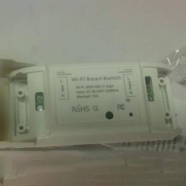 Ashley GAO Interruptor de luz inteligente WiFi temporizador universal aplicacin de control remoto inalmbrico funciona con Alexa Google Home Smart Home