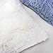 Homey COZY Faux Fur Throw Pillow Cover,Ivory Double-Side Luxury Fluffy Super-Soft Plush Fur Decorative Couch Cushion Pillow Case 20 x 20 Inch, Cover Only