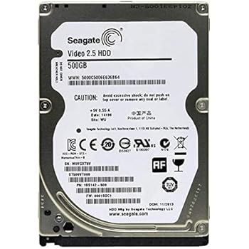 Amazon.com: Seagate Video 2.5 HDD Hard Drive - Internal (ST500VT000 ...