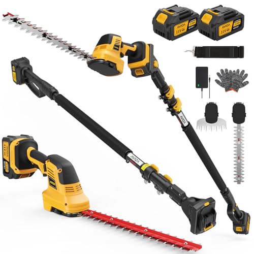 Pole Hedge Trimmer Cordless - Electric Hedge 12346798 by AVADA - Used condition - US$65.20