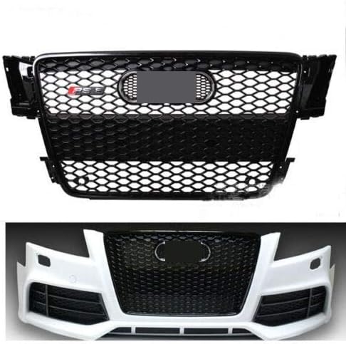 RS5 Honeycomb Black Mesh Grill Front Grille for Audi A5 S5 RS5 8T 2008-2012