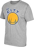 Golden State Warriors Vintage The City Logo Adidas Grey T Shirt