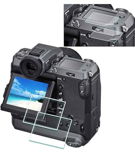 Mr.Shield Vetro Temperato 3 Pezzi Per Fujifilm GFX100RF – Durezza 9H, Anti-impronta, Installazione Senza Bolle