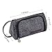Pencil Case, Big Capacity Storage Bag Pen Pouch Holder Large Storage Stationery Organizer for School Supplies Office College Boys Adult Gray
