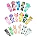 JINSEY Animal Pattern Snap Hair Clips 34pcs 2