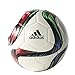 adidas Performance Conext15 Glider Soccer Ball, White/Night Flash Purple /Flash Green, Size 4