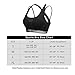 Sports Bra, SIMIYA Workout Cross Back High Impact Padded Running Yoga Bra