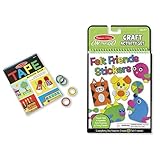 Product Bundle Melissa & Doug Tape Activity Book & Felt Stickers Bundle Book