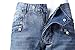 DAVID.ANN Men's Slim Straight Biker Jeans Hiphop Pants,Blue,32
