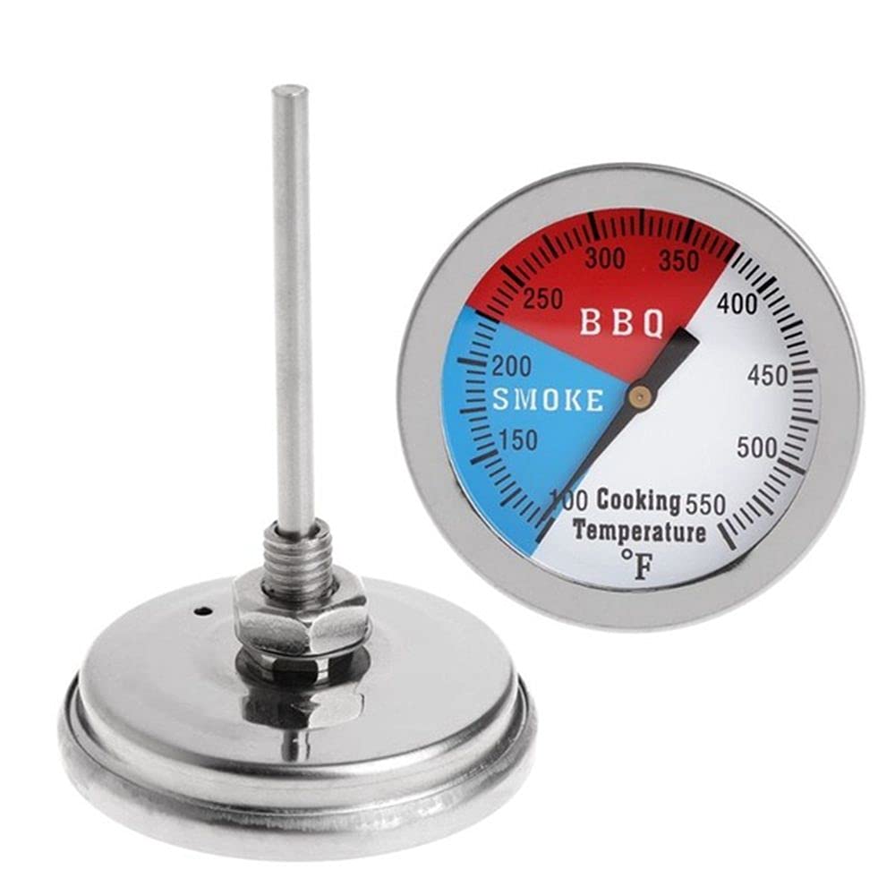 MZY1188 Stainless Steel Thermometer,0-300 Centigrade Degrees Stainless Steel Oven Grill Thermometer,Barbecue Tools Temperature Gauge BBQ Accessories