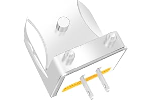 TICEAIK Charger Base for AquaSonic Electric Toothbrush, Wall-Mounted Waterproof Charger for AquaSonic Black/Vibe Series with Fast Charging & Universal Voltage - Easy Installation, Travel-Ready