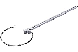 VEVOR Chain Wrench, 48 inch Chain Pipe Wrench, 13.4 inch Diameter Capacity, CRV Reversible Pipe Fitting Tool Wrench with High
