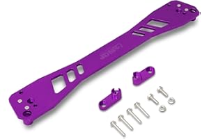 AJP Distributors JDM Sport Purple Billet Aluminum Rear Lower Control Arm Suspension Subframe Brace Tie Bar Compatible/Replacement For Civic EG Del Sol Integra DC 92 93 94 95 96 97 98 99 00 01