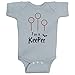 I'm A Keeper Funny Harry Potter Romper Wizard Onesie by BeeGeeTees (6 Months, Grey)