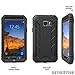 Galaxy S7 Active Case, POETIC Revolution Series [Premium Rugged][Shock Absorption & Dust Resistant] Complete Protection Hybrid Case w/Built-in Screen Protector for Samsung Galaxy S7 Active Black