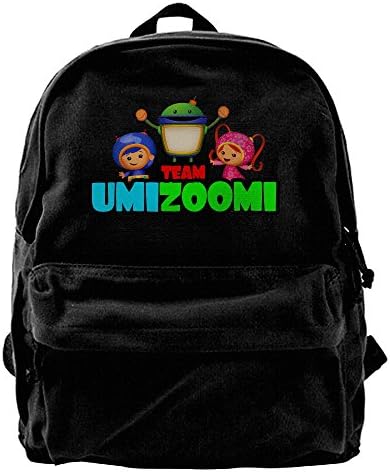 SHshuo Team Umizoomi Canvas Backpack Travel Bag