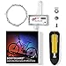 Bodyguard Upgraded LED Bike Wheel Lights - Auto Discolorate, Ultra Bright Bicycle Spoke Lights, Waterproof Light String (1 pack) - Included One Charger