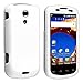 eForCity® Snap-on Rubber Coated Case Compatible with Samsung© Epic 4G, White