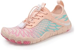 RUFONE Childrens Barefoot Shoes Girl Swim Pool Essentials for Big Boys Beach Gear for Little Kids Water Shoes