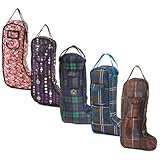 Centaur Classic Plaid Boot Bag