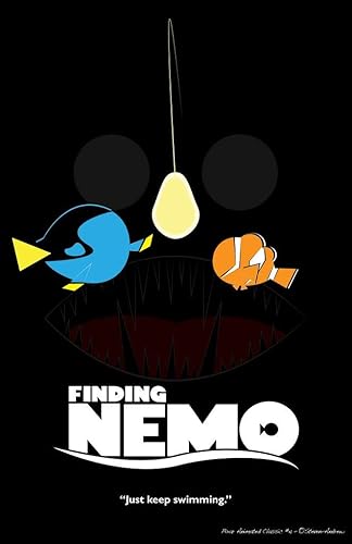 Amazon Com Good Feelings Gone Wall Print Finding Nemo Poster Finding Nemo Wall Art Finding Nemo Home Decor Watercolor Print Handmade