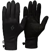 BLACK DIAMOND Heavyweight ScreenTap Liners | Touchscreen Compatible | Fleece Liner with Synthetic Suede Palm | for Hiking, Running & Winter Use