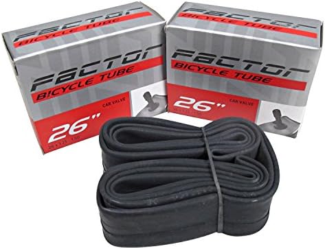 ​Factor MTB Tubes 26 x 1.25-1.5 Schrader Car Valve (2 Pack)