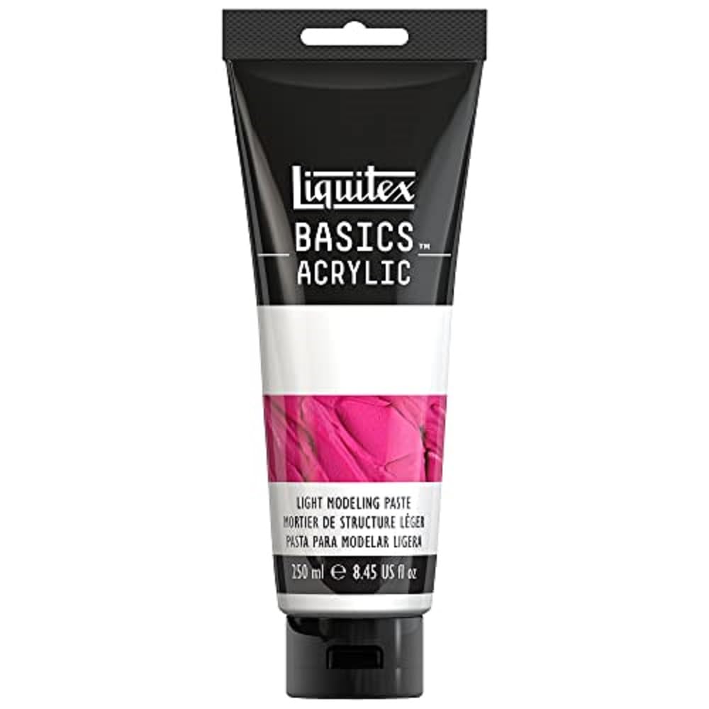 Liquitex Basics Acrylic Additive, Light Modeling Paste, 250ml Tube