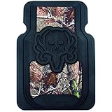 Bone Collector Floor Mats (Realtree AP Camo, Durable Molded PVC, Trim-to-Fit, Set of 2)