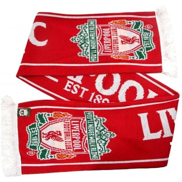 Amazon.com: Liverpool F.C. Liverpool FC Jacquard Scarf