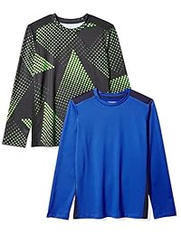 Camiseta activa de manga larga de dos piezas para niños de   Essentials
