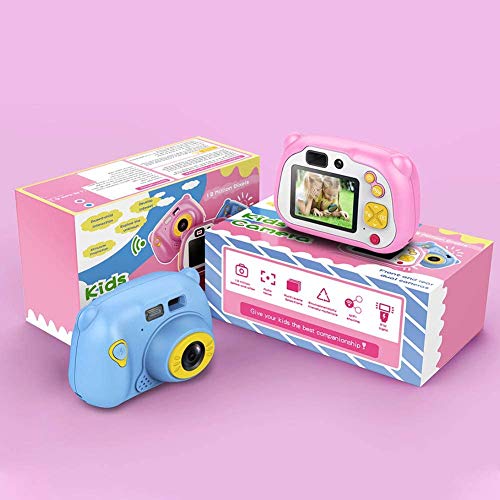 CrazyFire WiFi Kinder Kamera Autofokus-Digitalkamera mit Blitz Dual Kamera 12MP Anti-Drop Stoßfestes Design… – Bild 8