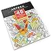 ARTEZA Adult Spiral Bound Coloring Book, 48 Pages, Perfect for Stress Relief