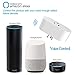 Wifi Smart Plug ,Loneyshow Mini Smart Socket Work with Alexa/Echo dot Voice Control Timing Function Energy Monitoring No Hub Required Control Your Home from Anywhere for iOS Android Tablets(2 pack)