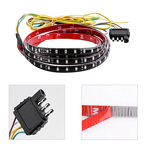 image for YINTATECH Truck Tailgate Light Bar 12V Red and White 60