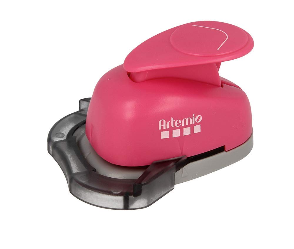 Artemio 2.5 cm Round Corner Punch, Blue