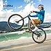 ParaWild Iguana Helmet Accessories w/Sticky Hook & Loop Fastener Adhesive (Helmet not Included), Fun Helmet Mohawk/Cover for Snowboarding, Skiing, Biking, Cycling, Skating for Kids and Adults