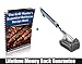 Cave Tools BBQ Grill Brush - New & Improved 100% Rust Proof Design - Stainless Steel Wire Bristle with Strength Clip for Cleaning Char Broil Weber Porcelain and Infrared Barbecue Grates - 18