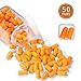 Foam Ear Plugs 50 Pairs Ear Plugs for Sleeping NNR 35dB Super Soft Noise Cancelling Ear Plugs for Shooting Hearing Protection Hunting Season Sleeping Working Travel Loud Events