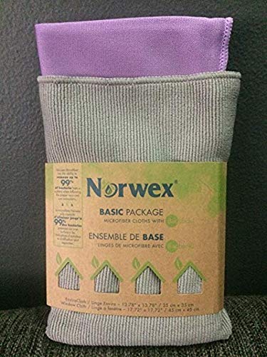 Norwex Basic Package Microfiber Cloths With Bac Lock Includes One Enviro Cloth One Window Cloth Original Version Limited Edition Buy Online In Canada At Canada Desertcart Com Productid 153876356