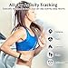 SOLICE Fitness Tracker, Color Screen Smart Watch with Heart Rate Monitor,Double Color Strap IP68 Waterproof Wristband with Pedometer Calorie Counter Message Reminder for Sport Gym Running (Grey)
