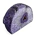 Crystal Allies Gallery: Assorted 1/2lb - 1lb Agate Druzy Geode with Cut Base - Choose Your Color Stone w/Authentic Stone Info Card