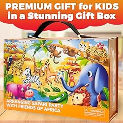 QUOKKA Giant Floor Puzzles for Kids Ages 3-5 - 2x3