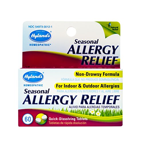 Allergy Pills by Hyland's, Non Drowsy Seasonal Allergy Relief, Safe and