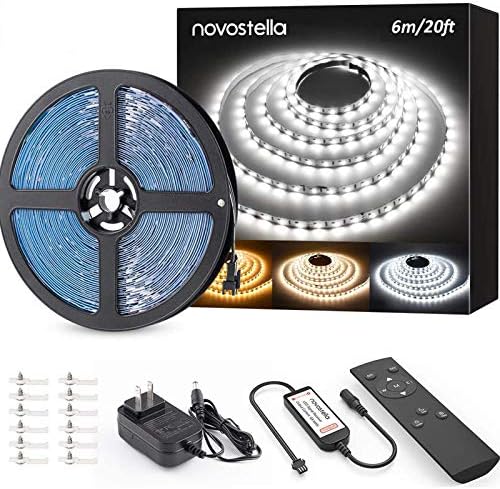 Novostella 20ft Tunable White LED Strip Light kit