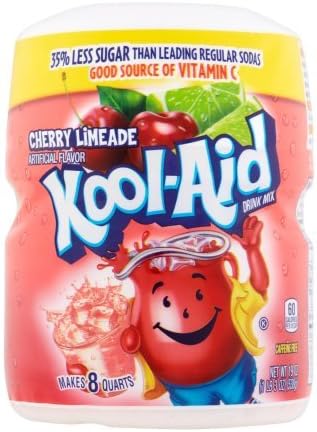 Kool-aid Drink Mix, Cherry Limeade, 19oz Container (2 Pack)