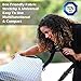 Baby stroller Mosquito insect Net and Car Seat Canopy netting covers cribs strollers carriers bassinet and toddler beds protect from insects and bugs Designed for most Pack'n'Plays & Playpens