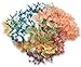 Oojami Hawaiian Luau Party Leis - 12 Pack of Tropical Flower Lei Necklaces for Beach Parties, Decorations and Costumes