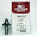 1/2" Shank, 1/2" Radius x 1-1/2" Diameter x 3/4" Cutting Length - Roundover Bit, Whiteside# 2009