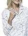 Twin Boat Womens 100% Cotton Flannel Pajama Sleepwear Set